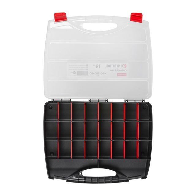 Органайзер 19" 480*380*80 мм INTERTOOL BX-4003