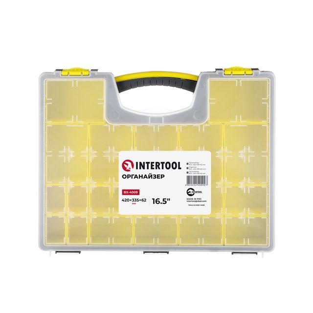 Органайзер 16.5", 420*335*62мм INTERTOOL BX-4009