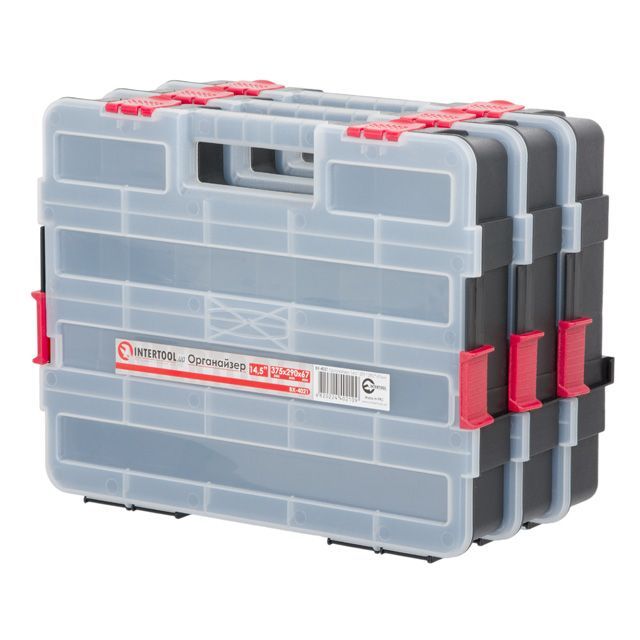 Органайзер 14.5" 375*280*67мм INTERTOOL BX-4021