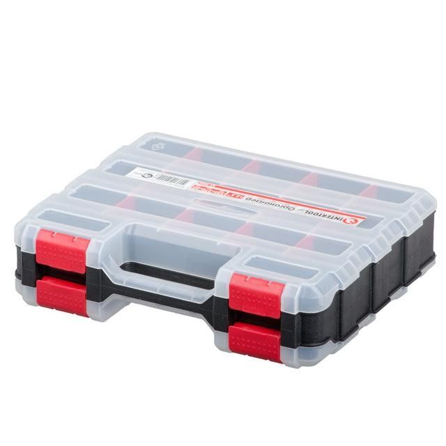 Органайзер двухсторонний 12.5", 2 в 1, 320*270*80мм INTERTOOL BX-4022