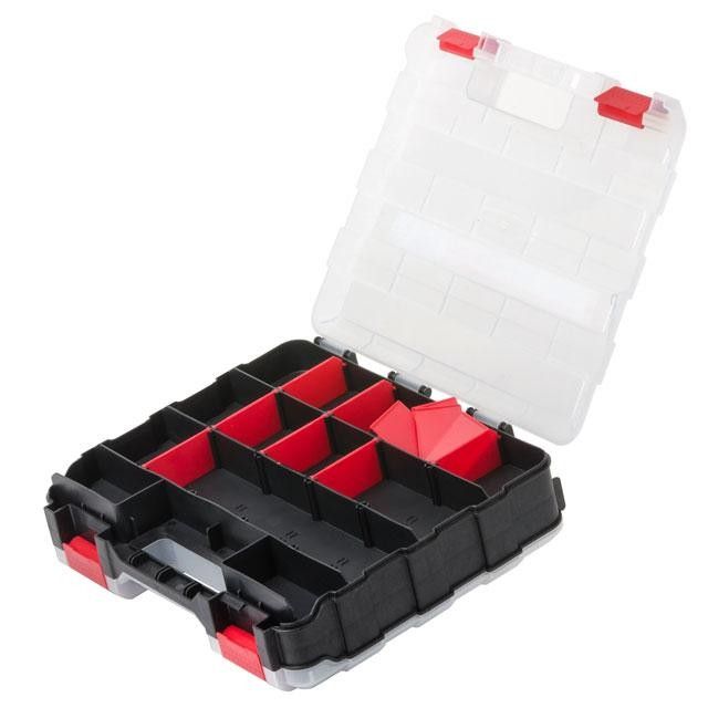 Органайзер двухсторонний 12.5", 2 в 1, 320*270*80мм INTERTOOL BX-4022