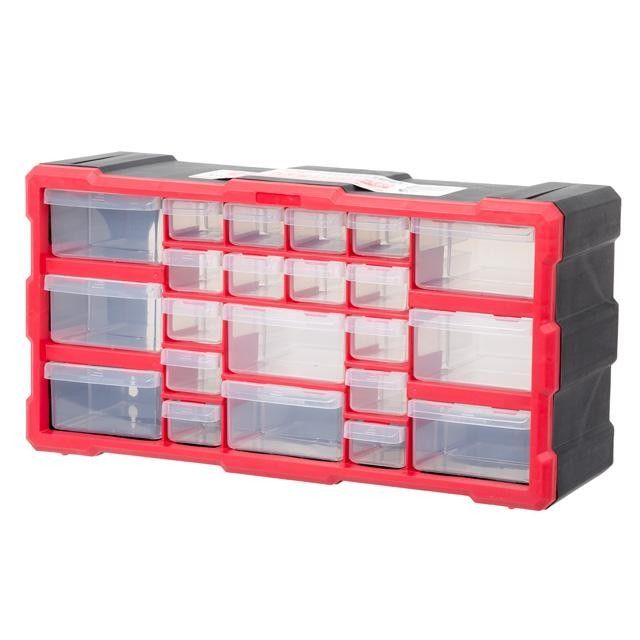 Органайзер 22 ячейки, 19.5": 495*255*160 мм INTERTOOL BX-4023