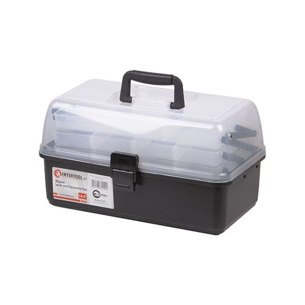 Ящик для инструментов 14.5" 365*215*200мм INTERTOOL BX-6114