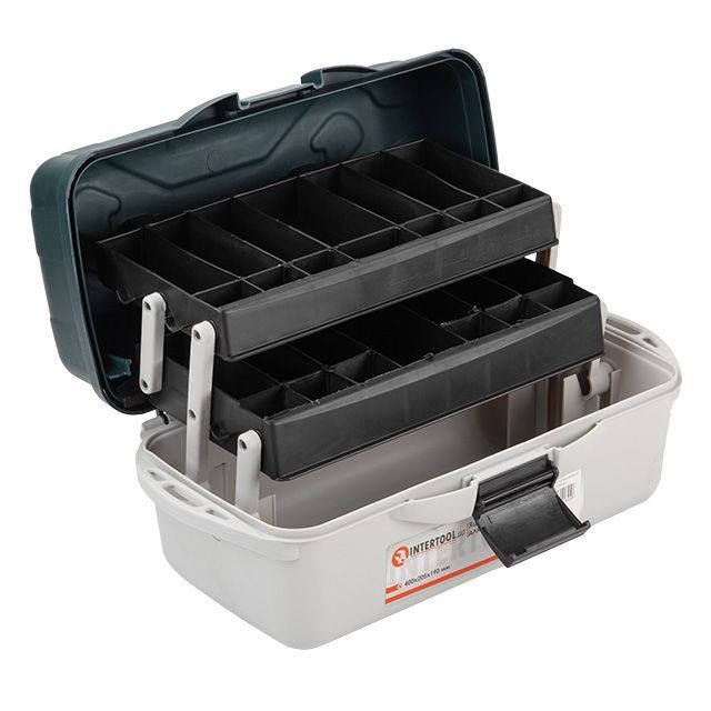 Ящик для инструментов 16" 400*205*190мм INTERTOOL BX-6116