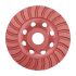 Фреза торцевая шлифовальная алмазная Turbo 125*22.2 мм INTERTOOL CT-6225