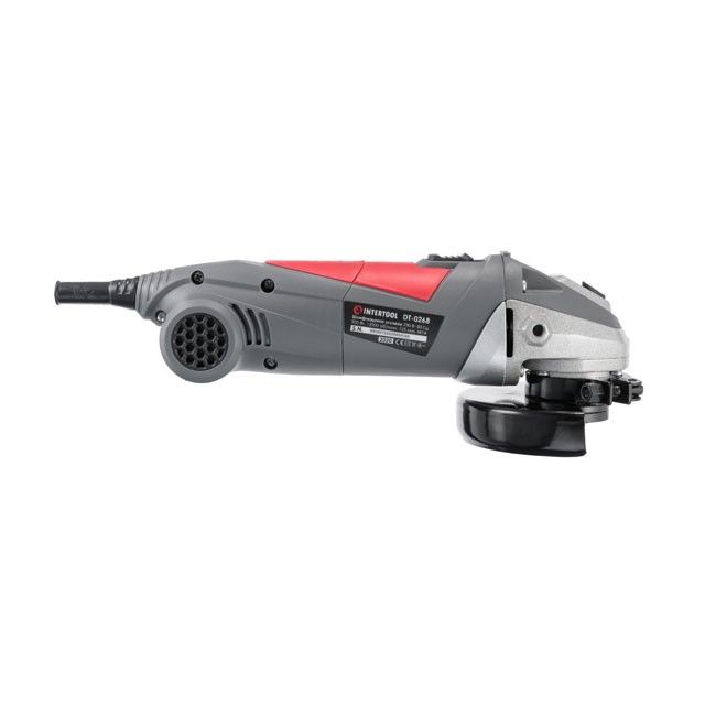 Шлифмашина угловая 900 Вт, 12000 об/мин, диаметр круга 125 мм INTERTOOL DT-0268