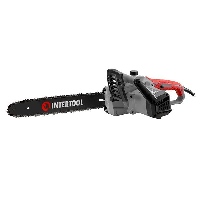 Пила цепная электрическая 1600 Вт, шина 40 см, боковой двигатель INTERTOOL DT-2200