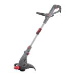 Тримір електричний, 450 Вт, 230 В, ~50 Гц, 10000 об/хв., діаметр обертання ліски 300 мм, регулювання длини штанги/положення косильної головки INTERTOOL DT-2255