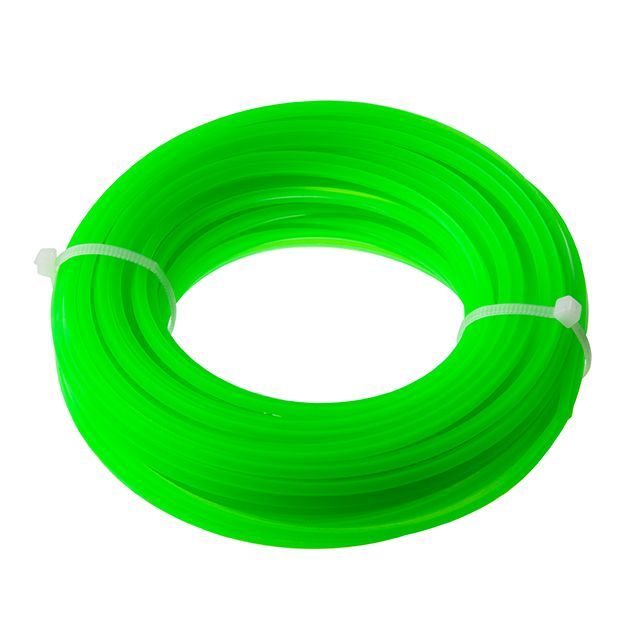 Леска для триммера "квадрат", 2,4 мм*15 м INTERTOOL DT-2313