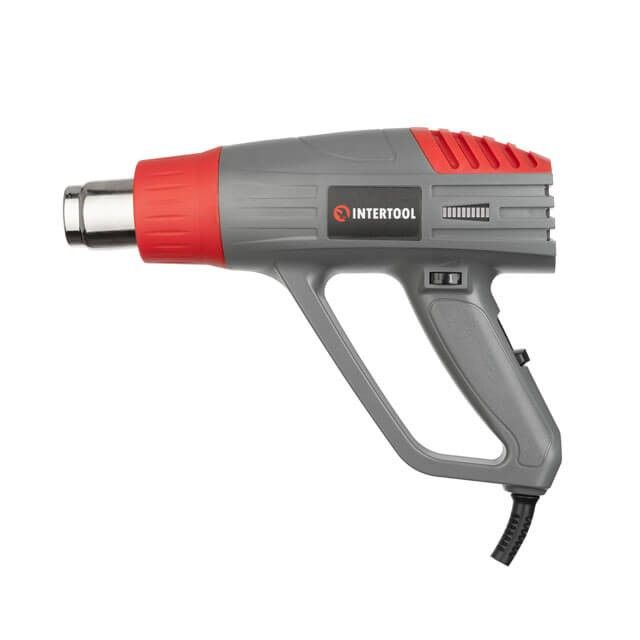 Фен технический 2000 Вт, 60-600°C, 300-500 л/мин, 3 режима INTERTOOL DT-2420