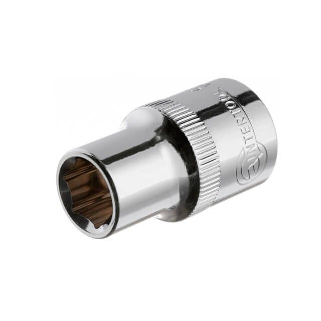 Головка шестигранная STORM 1/2", 11 мм, Cr-V INTERTOOL ET-0011