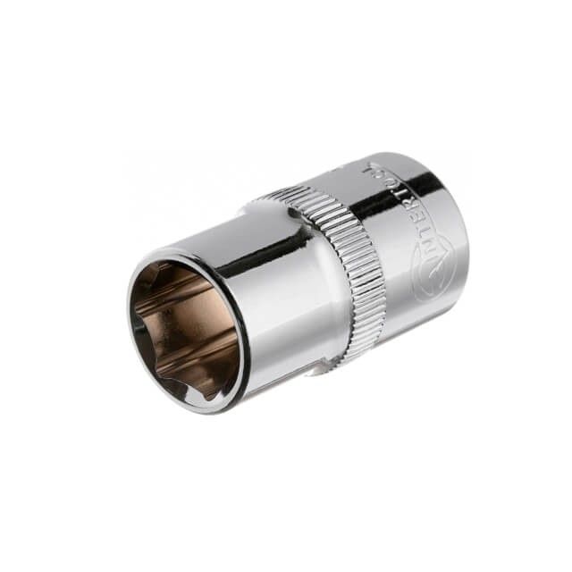 Головка шестигранная STORM 1/2", 15 мм, Cr-V INTERTOOL ET-0015