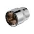 Головка шестигранная STORM 1/2", 23 мм, Cr-V INTERTOOL ET-0023