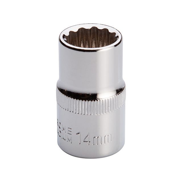 Головка двенадцатигранная 1/2", 14×38 мм, Cr-V STORM INTERTOOL ET-0214