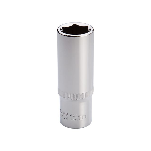 Головка шестигранная удлиненная STORM 3/8", 15мм, Cr-V INTERTOOL ET-0425