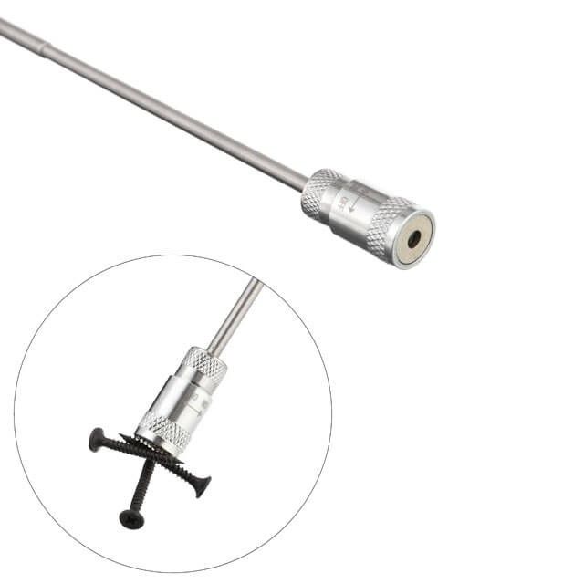 Захват магнитный телескопический с led-подсветкой 190-810 мм, 2.25 кг INTERTOOL ET-1017