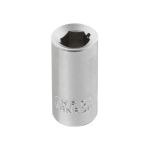 Переходник STORM 1/4" шестигранник на 1/4" квадрат, 25 мм INTERTOOL ET-1101