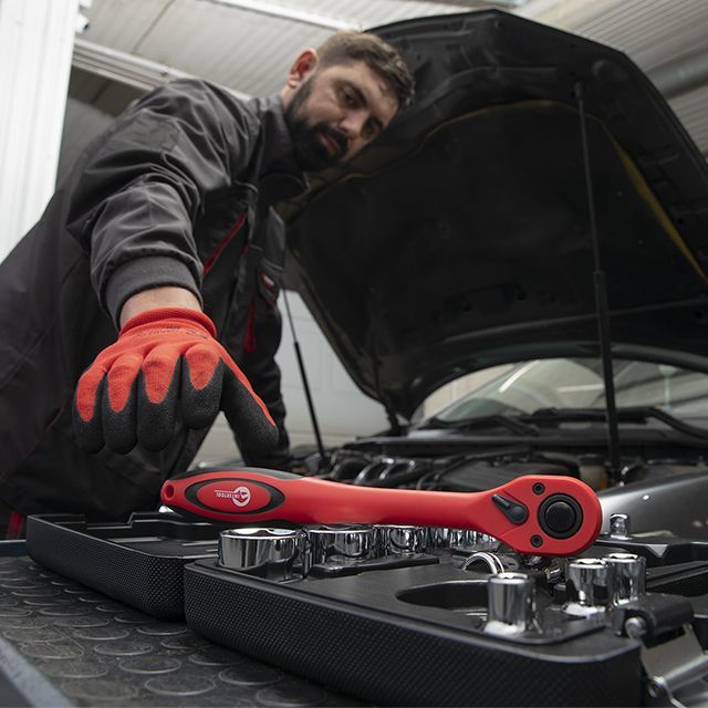Набор инструментов профессиональный 21ед., 1/2", Cr-V INTERTOOL ET-6021
