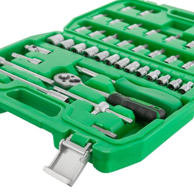 Набор инструментов 46 ед., 1/4" INTERTOOL ET-6046SP