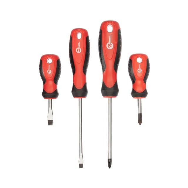 Набор инструментов профессиональный 1/2" & 1/4" 72 ед., Cr-V INTERTOOL ET-6073
