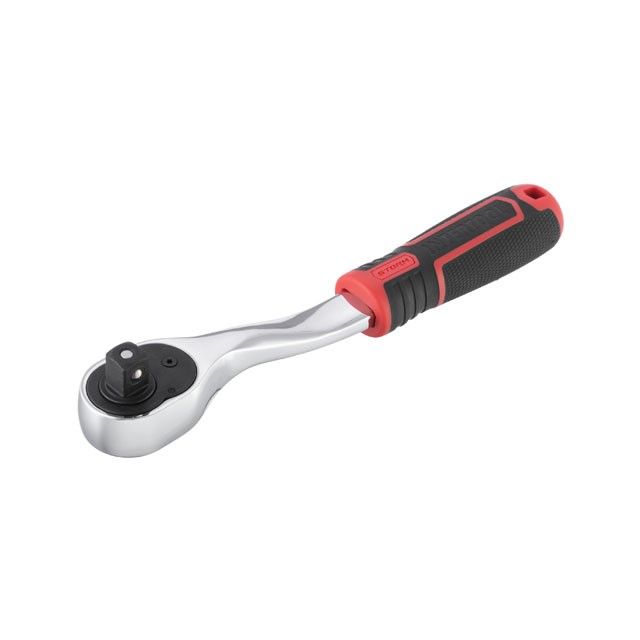 Рукоятка с храповым механизмом STORM, 1/2", 72 зуба, Cr-V INTERTOOL ET-8003