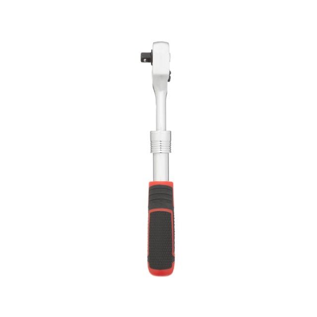 Рукоятка с храповым механизмом телескопическая STORM, 1/4", 72 зуба, Cr-V INTERTOOL ET-8004