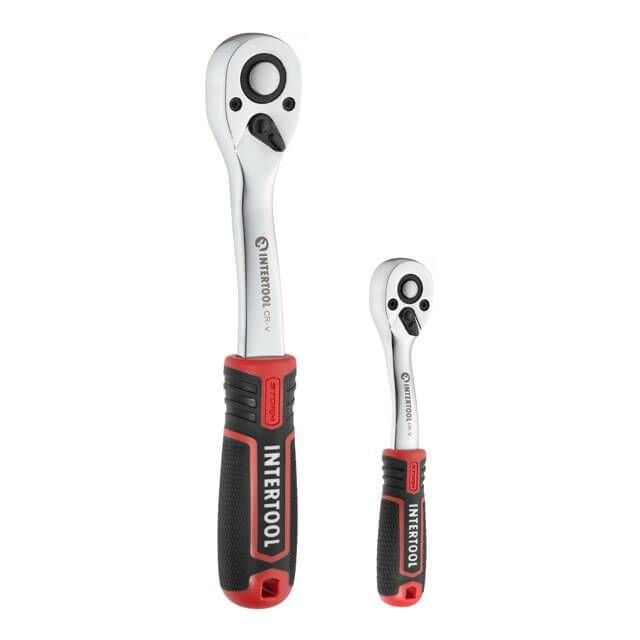 Набор инструментов 111 ед. STORM, 1/2", 1/4", Сr-V INTERTOOL ET-8111