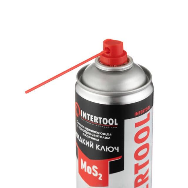 Смазка проникающая "Жидкий Ключ", аэрозоль 400 мл INTERTOOL FS-4140