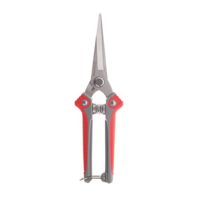 Секатор для винограда 200 мм, INOX, двухкомпонентная рукоятка INTERTOOL FT-1015