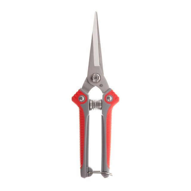Секатор для винограда 200 мм, INOX, двухкомпонентная рукоятка INTERTOOL FT-1015