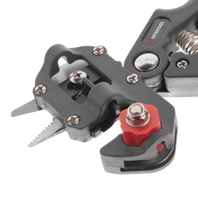 Секатор для прививки 200мм, Carbon INTERTOOL FT-1020