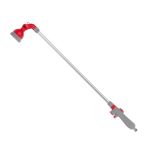 Пистолет-распылитель на штанге 90 см для полива, 9 функций (центральный, туман, душ, полный, угловой, ливень, плоский, струя, круг) ABS, PP,TPR INTERTOOL GE-0041