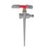 Дождеватель круговой с вращающейся головкой на костыле, PP, ABS, Zinc alloy INTERTOOL GE-0055