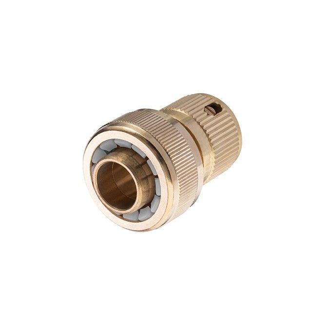 Коннектор латунный 1/2" на шланг 3/4" STORM INTERTOOL GE-1220