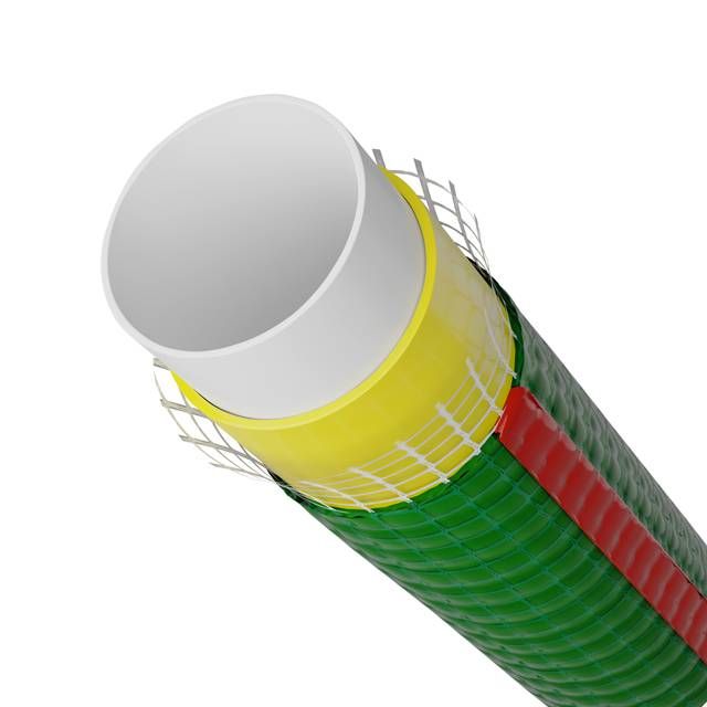 Шланг для воды 4-х слойный, 3/4", 30 м, армированный, PVC INTERTOOL GE-4125