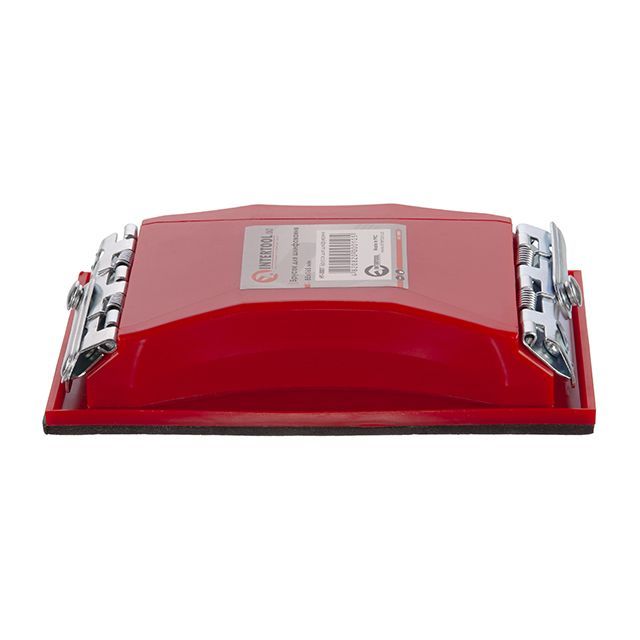 Брусок для шлифования 85*165 мм, металлический зажим INTERTOOL HT-0001