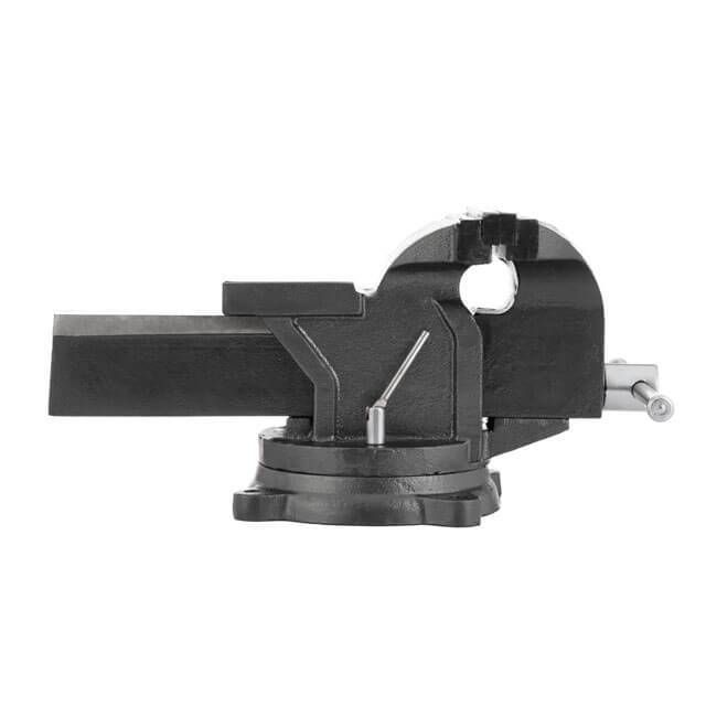 Тиски слесарные поворотные 200 мм усиленные INTERTOOL HT-0084