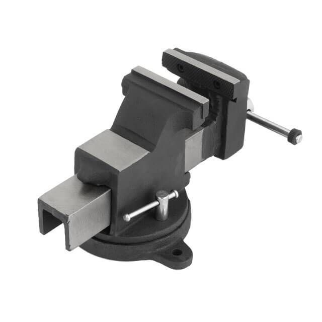 Тиски слесарные поворотные 100 мм STORM INTERTOOL HT-0085