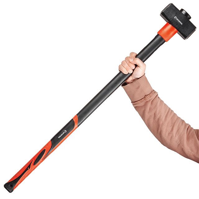 Кувалда 5000 г, ручка из фибергласса INTERTOOL HT-0245
