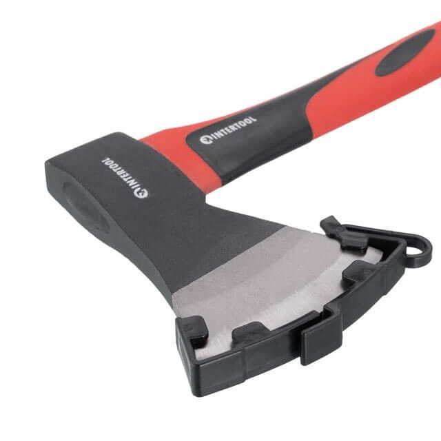 Топор 800 г, ручка из фибергласса INTERTOOL HT-0262