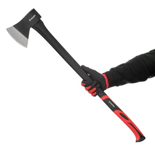 Топор 1250 г, ручка из фибергласса INTERTOOL HT-0264