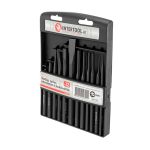 Набор зубил, кернеров и выколоток, 12 ед. INTERTOOL HT-0289