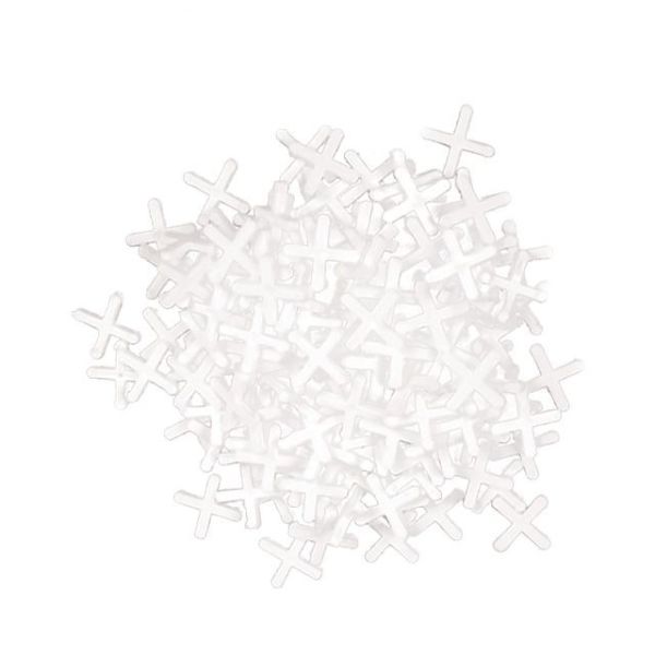 Набор дистанционных крестиков для плитки 6,0 мм, 100 ед. INTERTOOL HT-0356