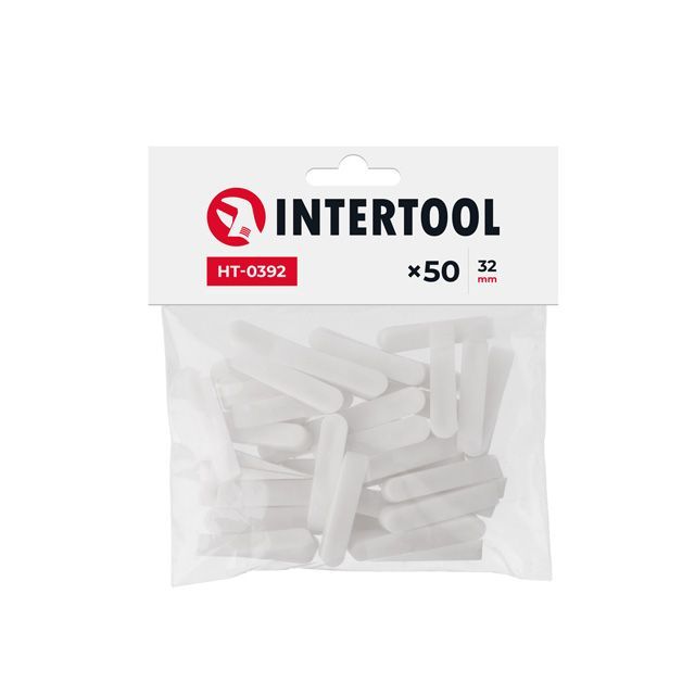 Клинья для плитки 32 мм / 50шт INTERTOOL HT-0392