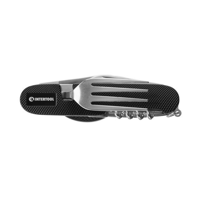 Мультитул туристический 8 в 1, чехол INTERTOOL HT-0544