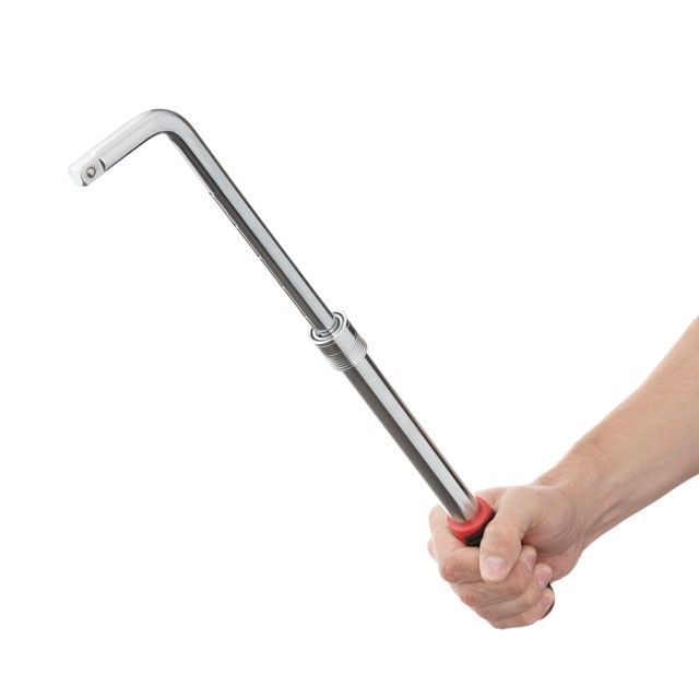 Ключ баллонный телескопический 1/2", 17-19, 21-23мм, STORM, Cr-V, чехол INTERTOOL HT-1601
