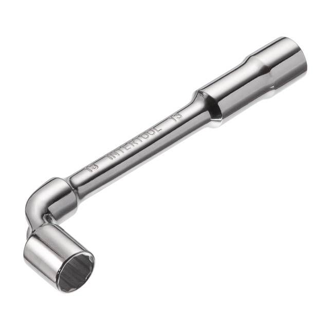 Ключ торцовый с отверстием L-образный 13мм INTERTOOL HT-1613