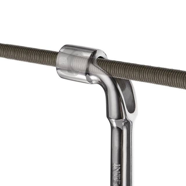 Ключ торцовый с отверстием L-образный 19мм INTERTOOL HT-1619