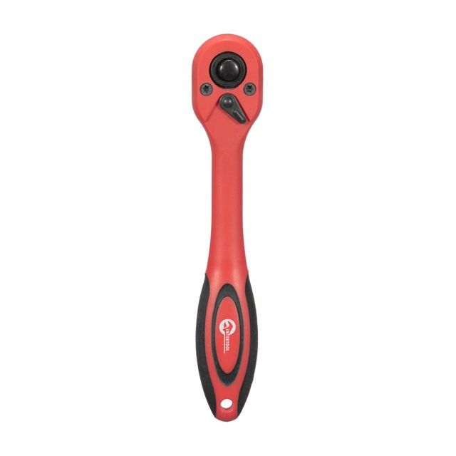 Рукоятка с храповым механизмом изогнутая 1/4", 72 зуба, Cr-V, PROF INTERTOOL HT-2107