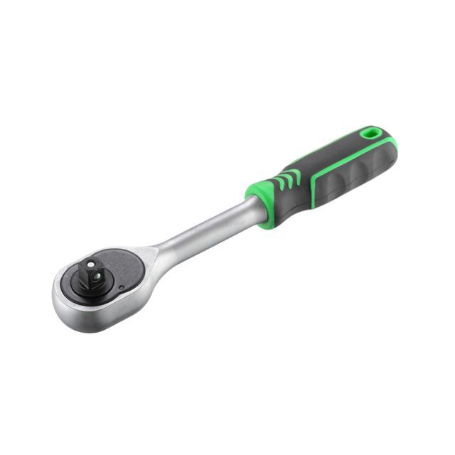 Рукоятка с храповым механизмом на 3/8", 72 зуба, Cr-V INTERTOOL HT-2125